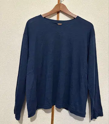 quitan 키탄 린넨 상의 네이비