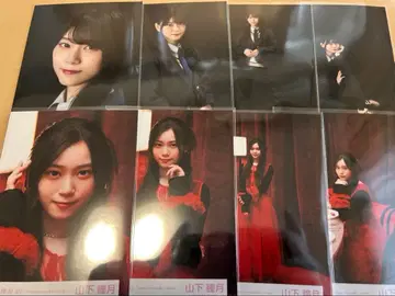 사쿠라자카46 야마시타 시즈키 MV 의상 브로마이드 8장 컴프
