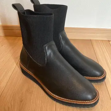 다이애나 블랙 사이드 고어 부츠