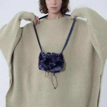 MAMU 미니백 벨로아백 (보라색)