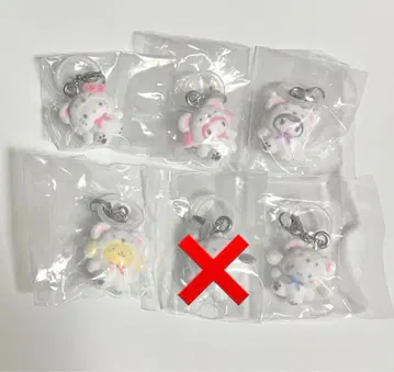 산리오 포근포근 스노우 표식 액세서리 5종 세트