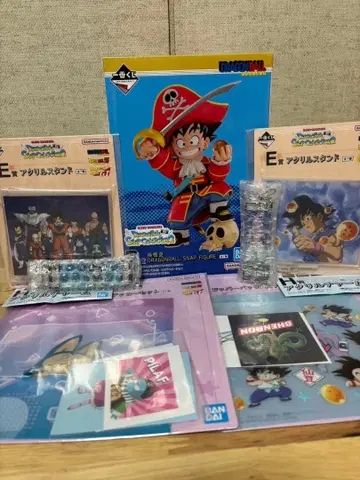 드래곤볼 제일복권 스냅 컬렉션 B상 손오공 덤 포함