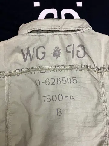 US 구제 의류 밀리터리 자켓