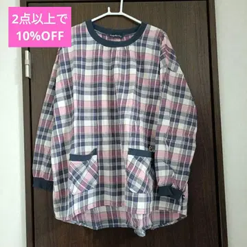 새상품급/드럭 스토어즈/튜닉/돼지/배색이 사랑스러운/F