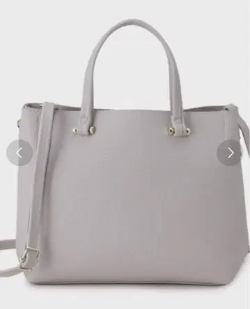 OPAQUE.CLIP 슈링크 인조 가죽 미들 토트백