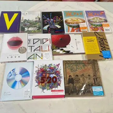 아라시 라이브 투어 뮤직 블루레이 컬렉션 12점 + CD 1점 묶음 판매