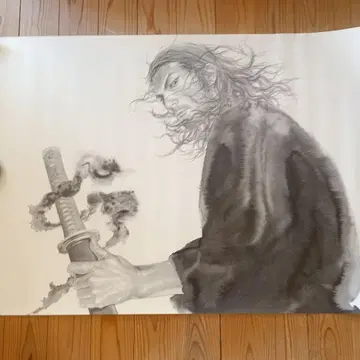 바가본드 이노우에 타케히코 마지막 만화전 B1 포스터