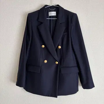 PINKY&DIANNE 네이비 더블 브레스트 자켓