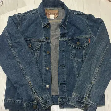 EDWIN 데님 G 버튼 프론트