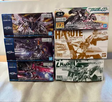 건담 프라모델 묶음 판매 HG 6종 세트