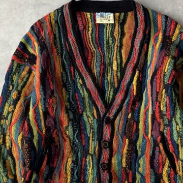 15513 limnos 울 3D 니트 가디건 멀티 컬러