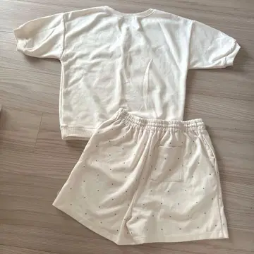 스나이델 홈 SNIDEL HOME CAT 맨투맨 셋업