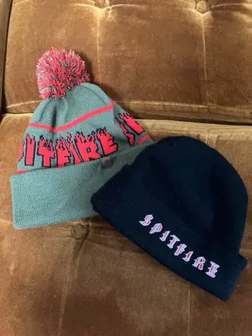 spirit fire 니트 캡 2개 세트