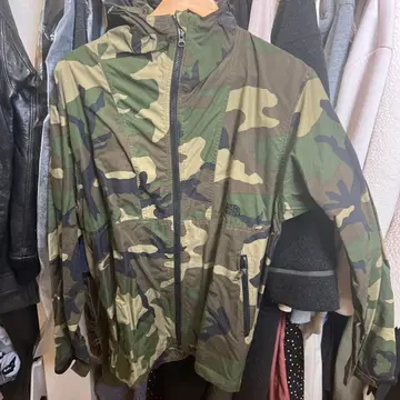 THE NORTH FACE 카모플라쥬 마운틴 후드티 M