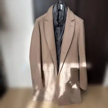 HERNO 체스터 코트 베이지 사이즈 46