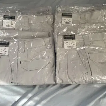 지주도 워크 팬츠 4개 세트