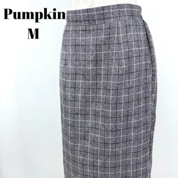 Pumpkin 체크 무늬 타이트 스커트 M [ 89 ]