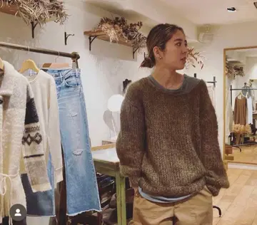 nowos 모헤어 니트