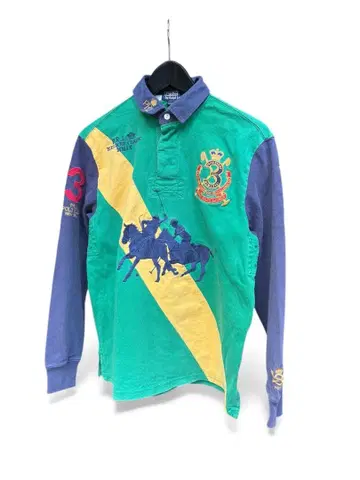 랄프 로렌 긴팔 피케 셔츠