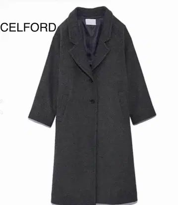 미사용 새상품 CELFORD 셀포드 드롭 숄더 코트