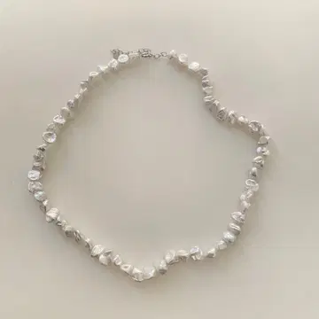 담수 진주 양귀비 목걸이