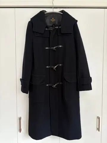 나노 유니버스 더플 코트 네이비