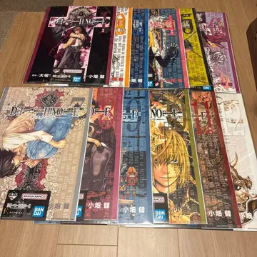 제일복권 데스노트 F상 클리어 포스터 컴플리트 세트