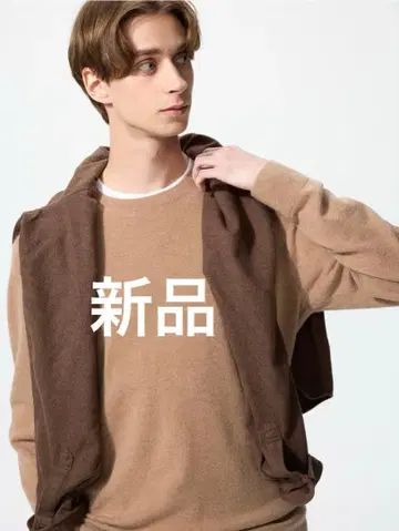 2025년 유니클로 새상품 캐시미어 크루넥 스웨터