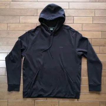 BOSS 블랙 후드 부착 후드티