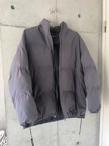 그레이 다운 자켓