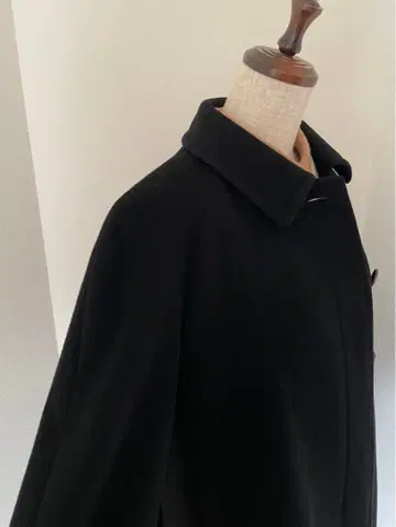 [ DAKS ] 캐시미어 울 BLACK 코트 빅 사이즈