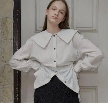 GIUNON 사이드 조임 셔츠