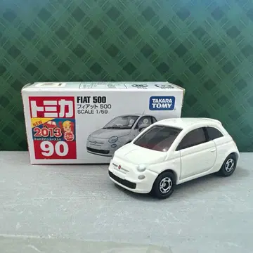[ 컨디션 최상 ] 익명 배송 토미카 No.90 피아트 500 화이트