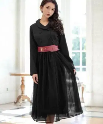 에밀리아 위즈 원피스 자켓 아이자와 에밀리 도킹 원피스 튤