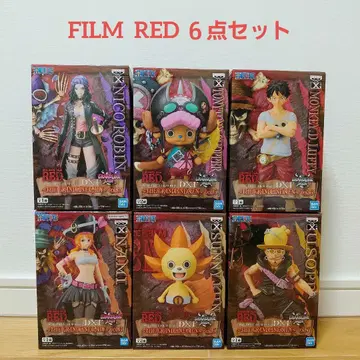 [ 미개봉 ] 원피스 FILM RED 피규어 6세트