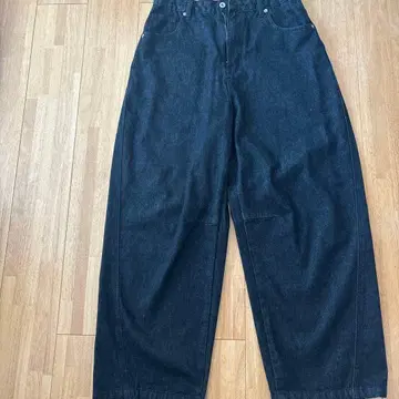 NOREMID 다크 블루 와이드 핏 데님