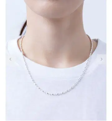 Jouete 체인 세미 롱 목걸이