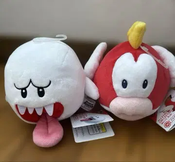 [2개 세트] 봉제 인형 슈퍼 마리오 테레사 & 푸크푸크