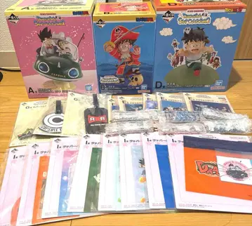 드래곤볼 제일복권 A상 & B상 & D상 피규어 & 하위상 세트