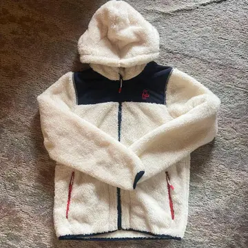 새상품급! CHUMS 엘모 플리스 플리스 풀 집업 후드티