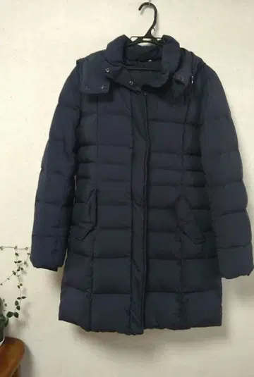 무인양품 다운 자켓 네이비