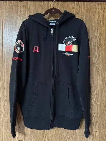 새상품급 무겐 MUGEN 혼다 집업 후드티