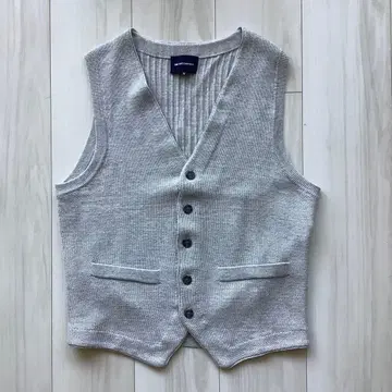 수트 컴퍼니 프론트 오픈 니트 베스트