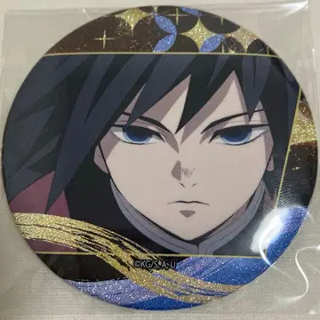 토미오카 기유 캔뱃지 글리터 AGF 모노가타루 에모셔널 75mm