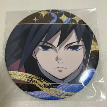 토미오카 기유 캔뱃지 글리터 AGF 모노가타루 에모셔널 75mm