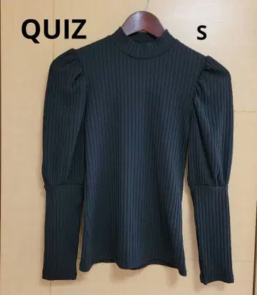 미사용 브랜드 택 포함 [ QUIZ ] S 블랙