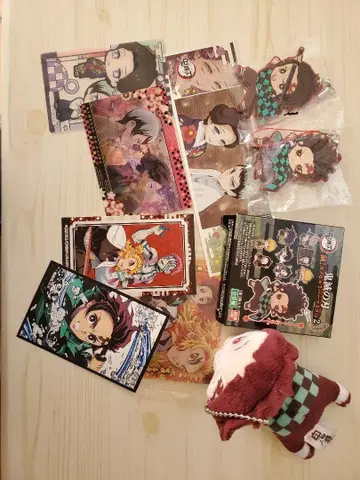 귀멸의 칼날 카마도 탄지로 굿즈 묶음 판매 (덤 포함)