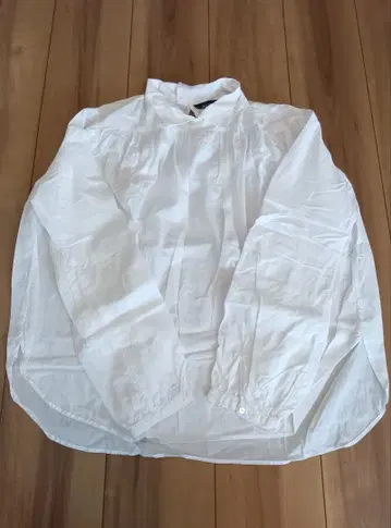 mizuiroind 미즈이로 인드 하이넥 개더 풀오버 블라우스