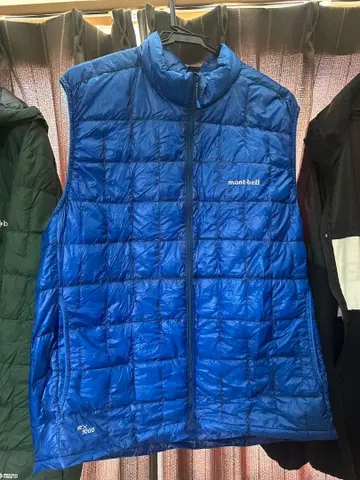 몽벨 mont-bell 플라즈마1000 다운 베스트 주머니 포함 미사용