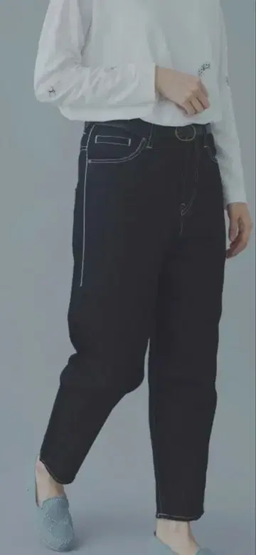 미나 페르호넨 always 테이퍼드 데님 40